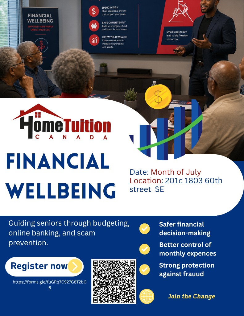 Financial Wellbeing flyer