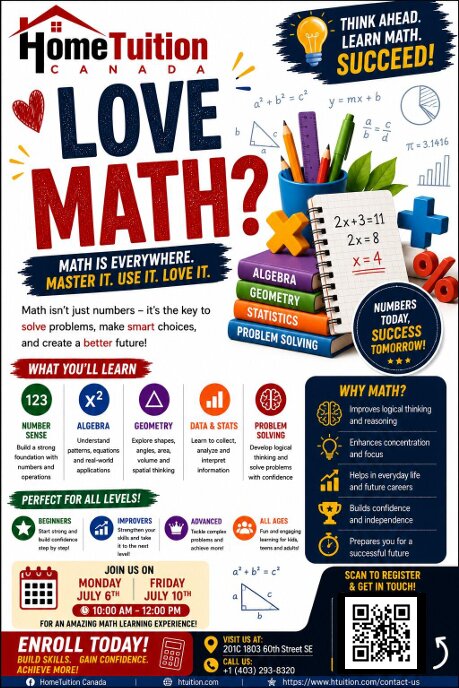 Math Mastery flyer